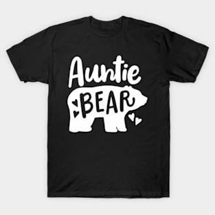 Auntie Aunt Auntie Bear T-Shirt